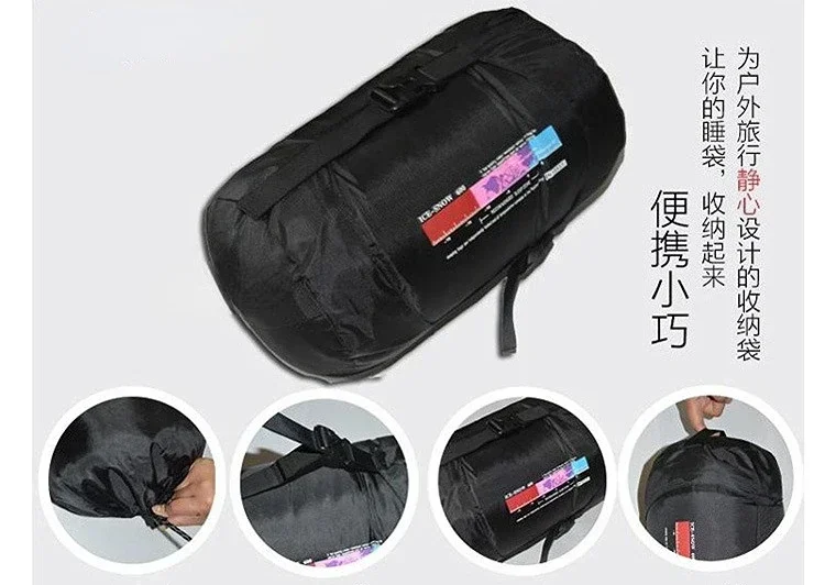Sleeping Bag 4 Season Down Winter - Śpiwór typu mumia na wędrówki i
