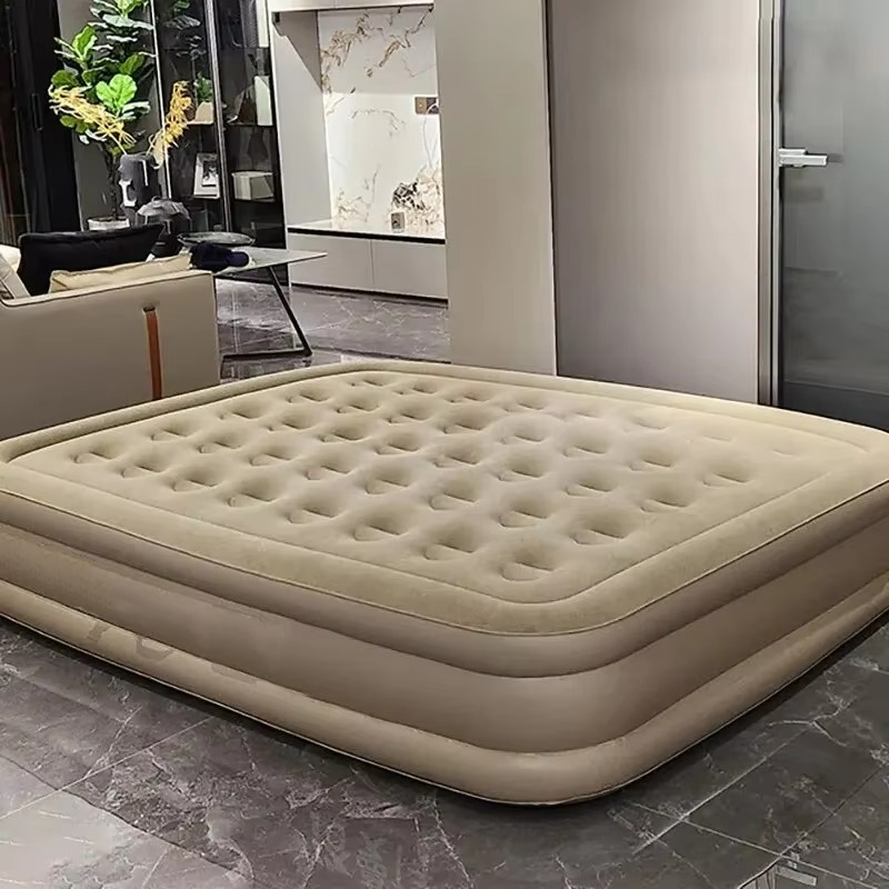 Camping Air Mattress Built In Pump - Wewnętrzny materac dmuchany Maty Glamping PVC