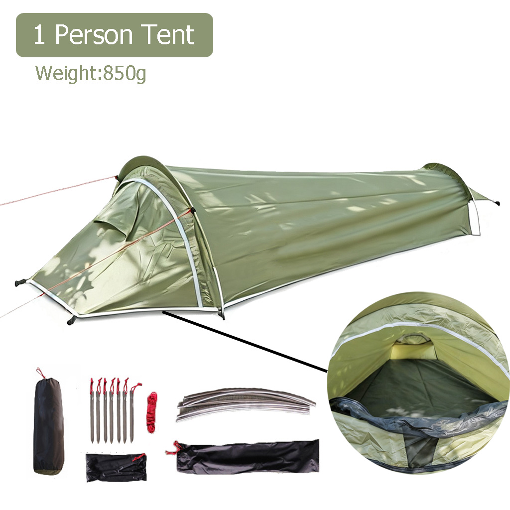 Ultralight Bivy Tent 1 Person Waterproof - Darmowa wysyłka - Ultralekki namiot jednoosobowy,