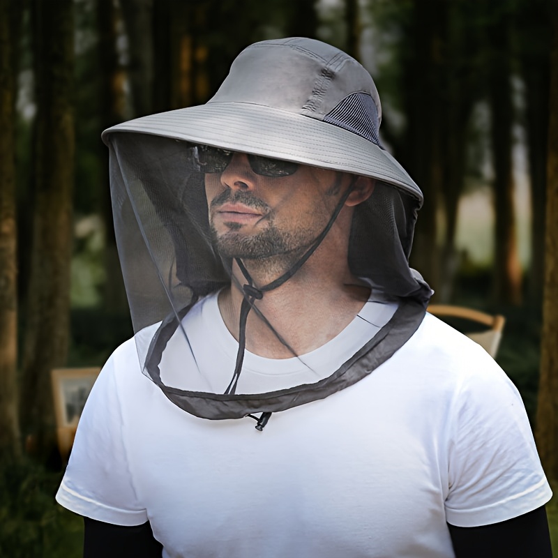 Camping Hammock With Mosquito Net Rainfly - Kapelusz typu bucket unisex z filtrem