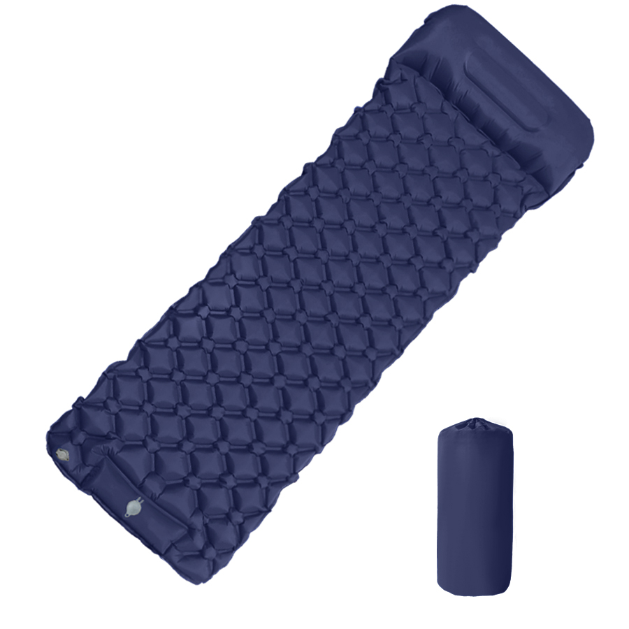 Camping Air Mattress Built In Pump - Nadmuchiwany materac kempingowy do użytku na
