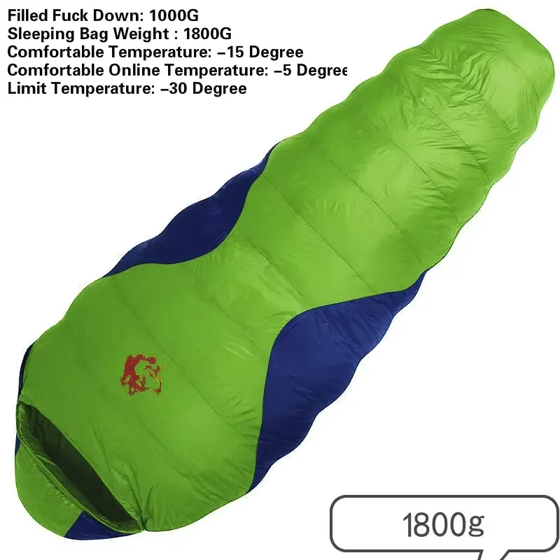Sleeping Bag 4 Season Down Winter - Śpiworki Mumie Jungle King Najnowsze Modely