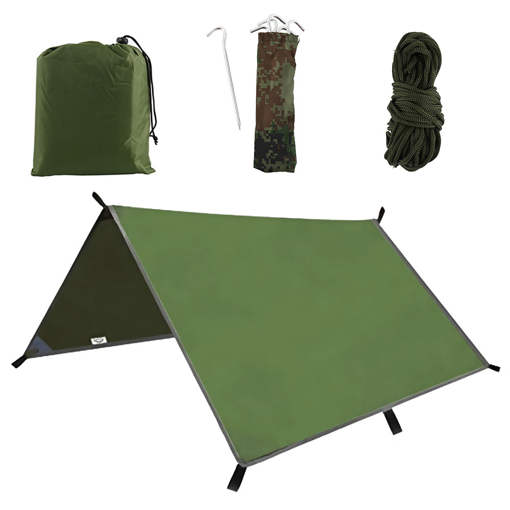 Hammock Rain Fly Tarp Waterproof 3X3M - Markiza 3x3m wodoodporna osłona przeciwsłoneczna namiot