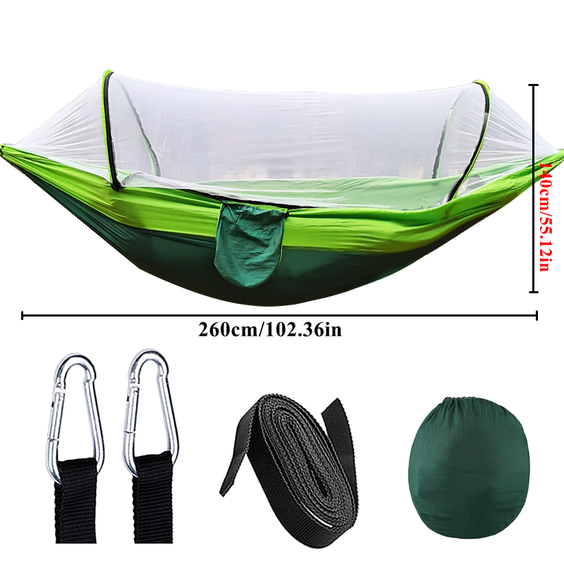 Przenośny hamak z nylonowej tk – Double Hammock Portable Parachute Nylon recenzja i cena