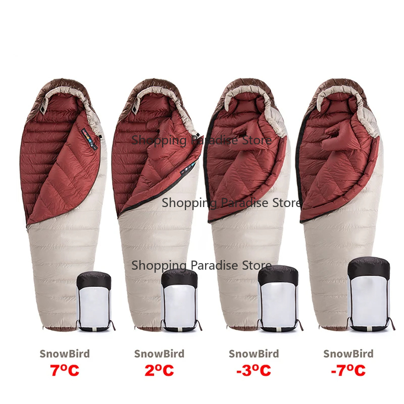 Śpiwór puchowy typu mumia, ult – Sleeping Bag 4 Season Down Winter recenzja i cena