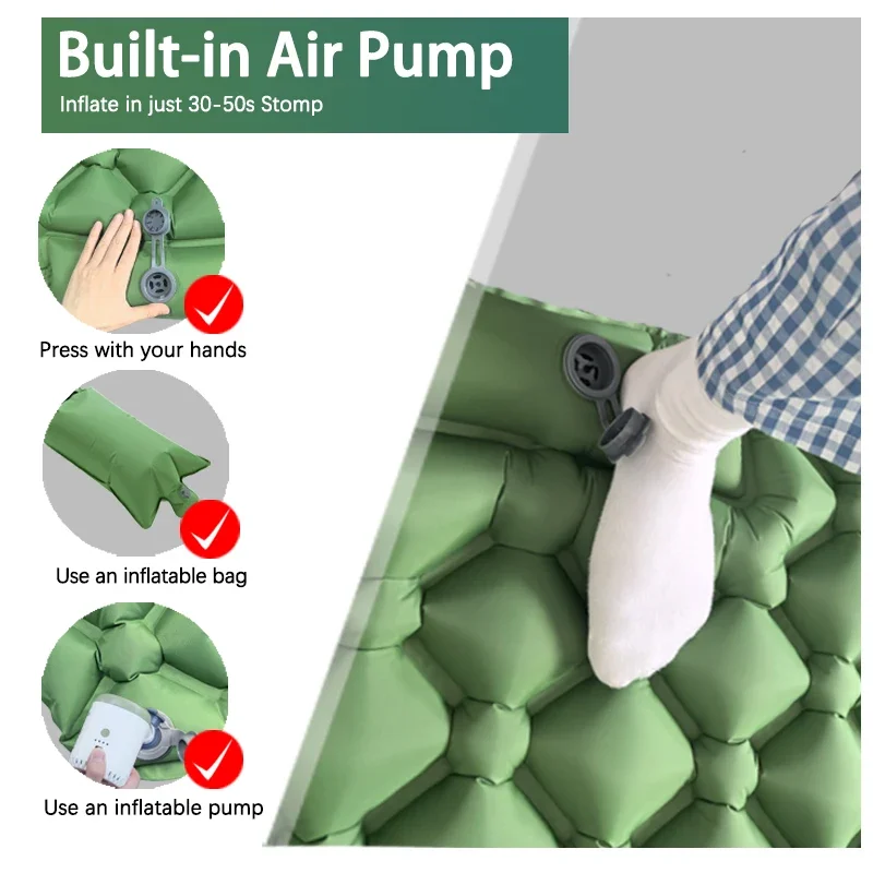Ultralekka, dmuchana mata do s – Camping Air Mattress Built In Pump recenzja i cena