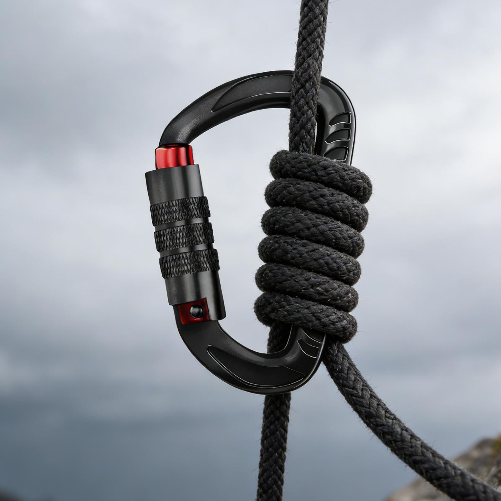 Wytrzymały karabińczyk z bloka – Carabiners Aluminum 12Kn Heavy Duty recenzja i cena