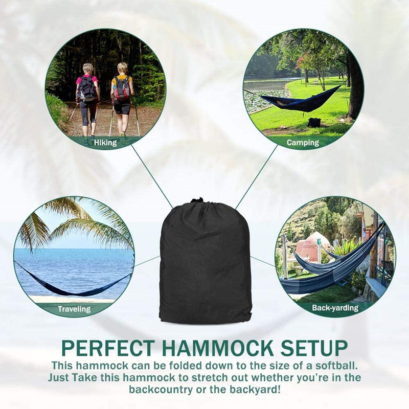 270x140cm przenośne hamaki nyl – Double Hammock Portable Parachute Nylon recenzja i cena