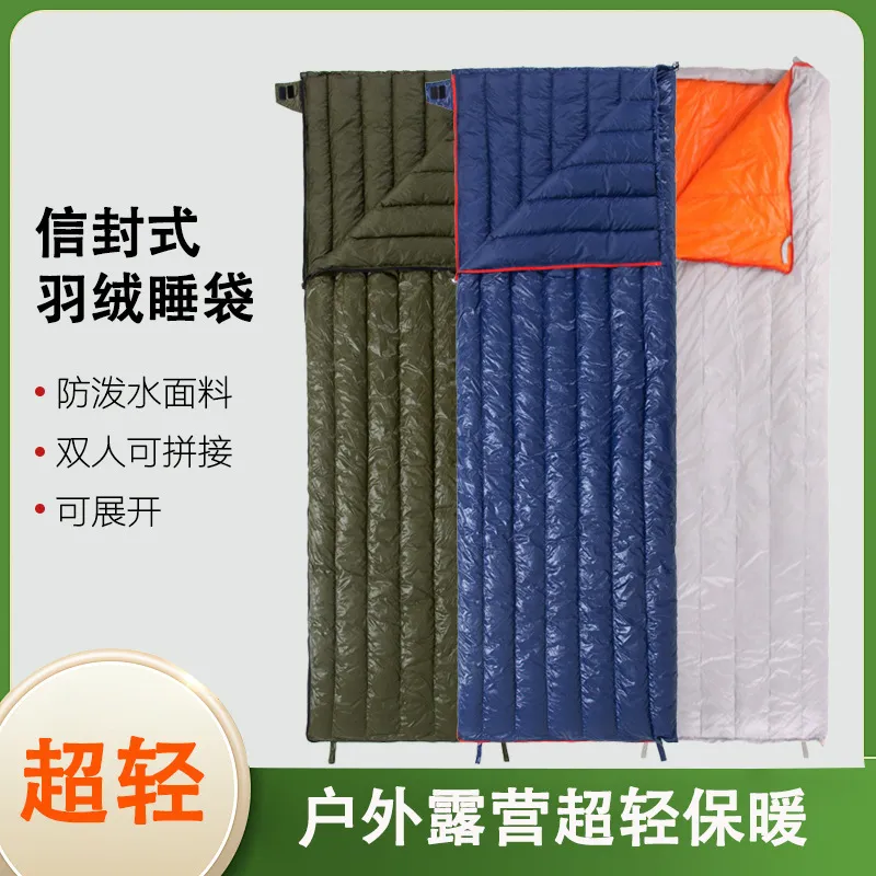 Śpiwór z puchu gęsiego, odpowi – Sleeping Bag 4 Season Down Winter recenzja i cena