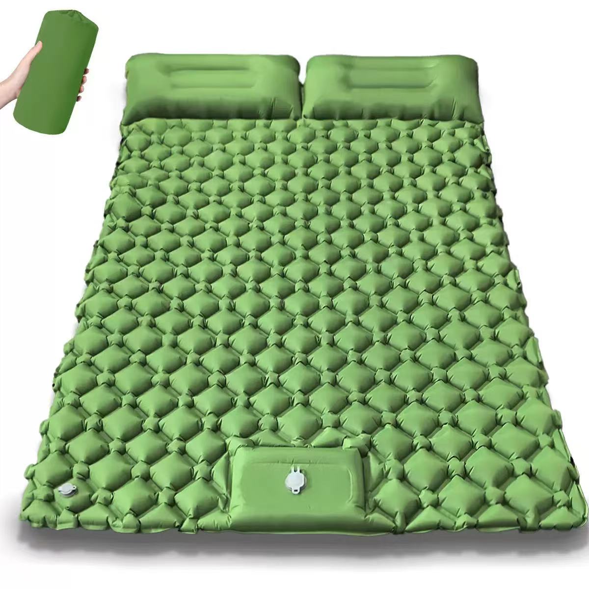 Wyprzedaż! Dmuchane maty kempi – Camping Air Mattress Built In Pump recenzja i cena