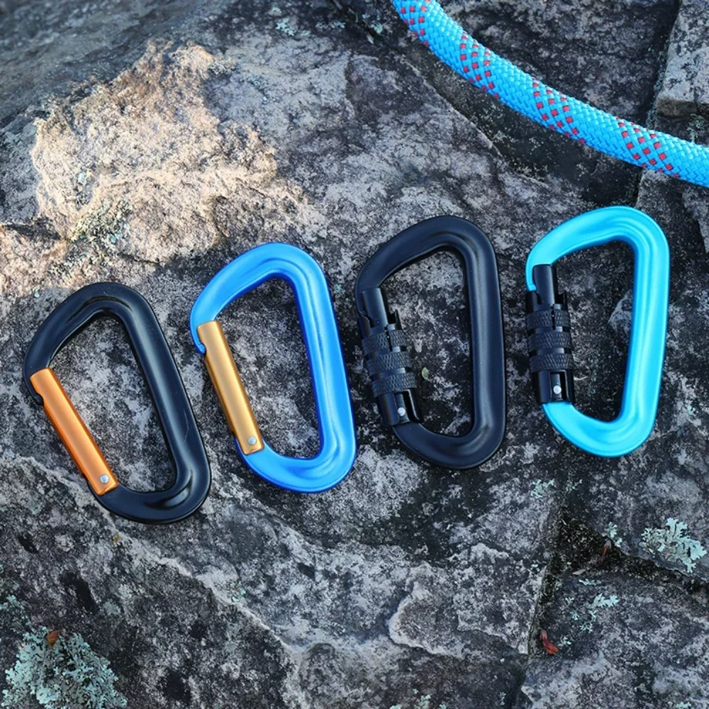 Karabinek w kształcie litery D – Carabiners Aluminum 12Kn Heavy Duty recenzja i cena