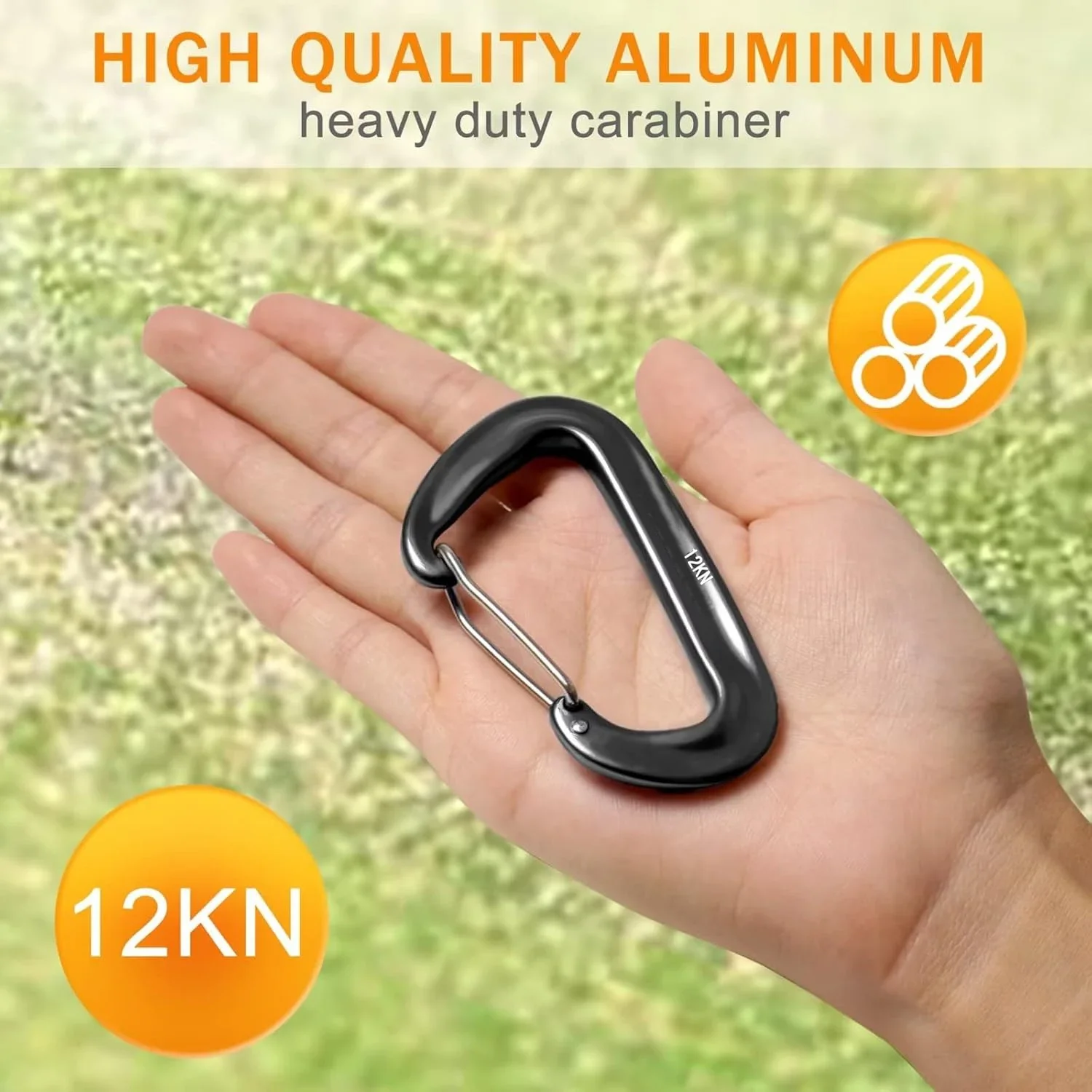 Karabińczyk SSUNTAK 12KN w ksz – Carabiners Aluminum 12Kn Heavy Duty recenzja i cena