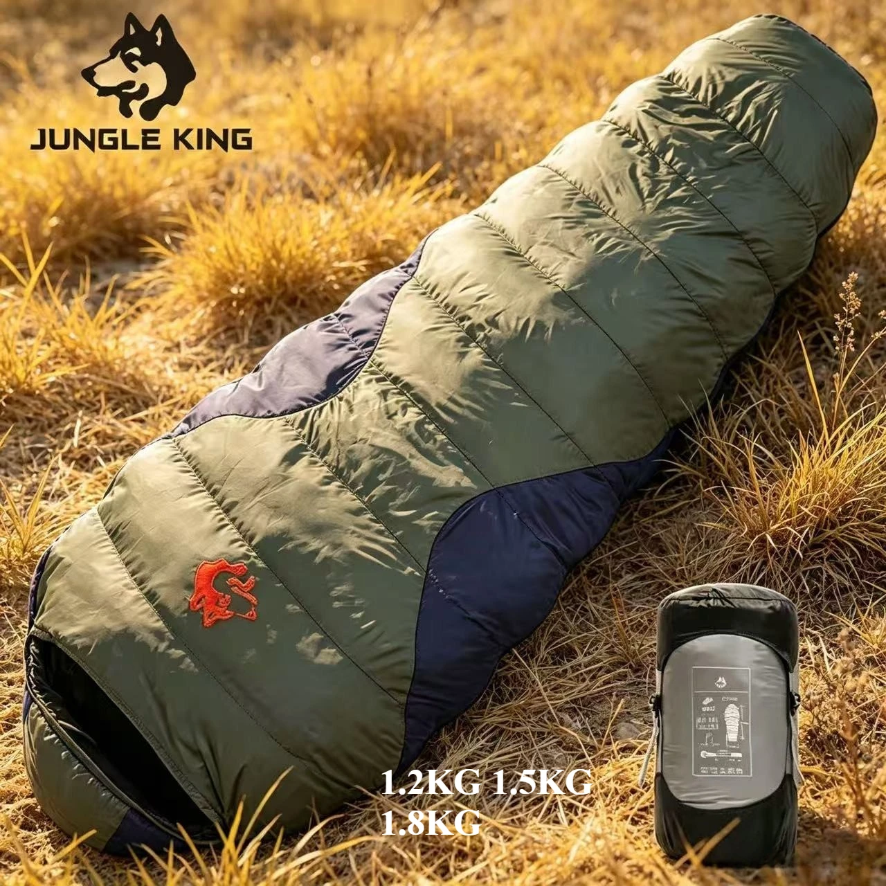 JUNGLE KING CY660 4 Pory Roku  – Sleeping Bag 4 Season Down Winter recenzja i cena