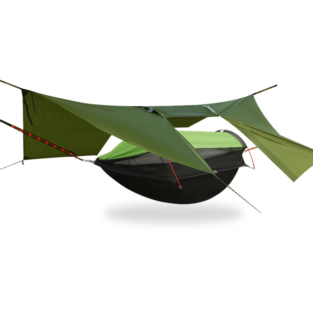 Podwójny hamak kempingowy na z – Double Hammock Portable Parachute Nylon recenzja i cena