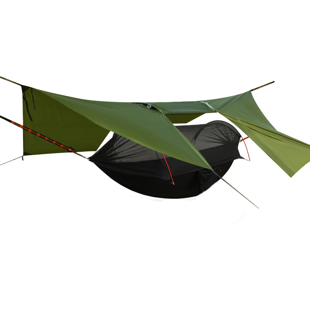Podwójny hamak kempingowy na z – Double Hammock Portable Parachute Nylon recenzja i cena