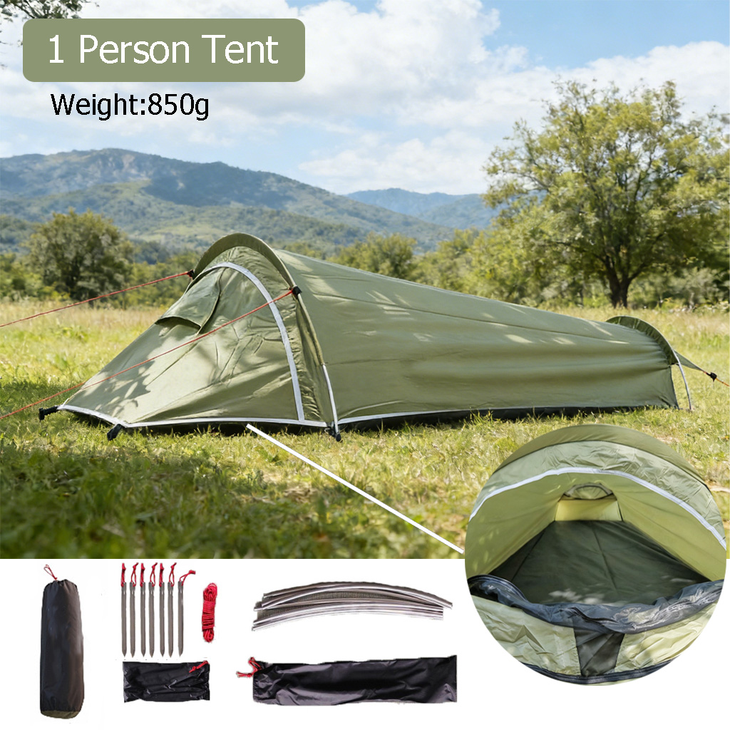 Namiot kempingowy dla jednej o – Ultralight Bivy Tent 1 Person Waterproof recenzja i cena