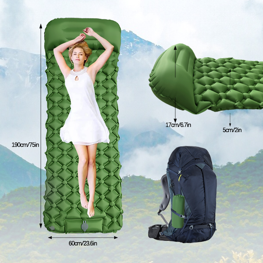 Nadmuchiwany materac kempingow – Camping Air Mattress Built In Pump recenzja i cena