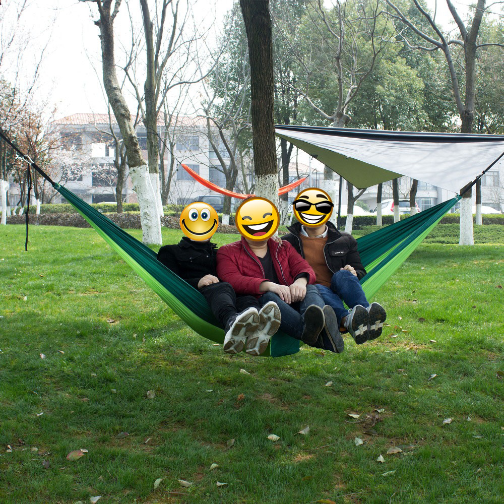 Przenośny nylonowy spadochron  – Double Hammock Portable Parachute Nylon recenzja i cena