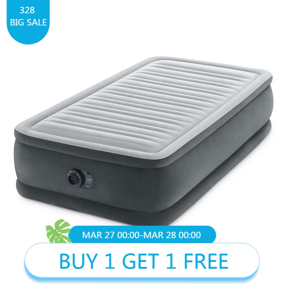 Nowoczesny składany przenośny  – Camping Air Mattress Built In Pump recenzja i cena