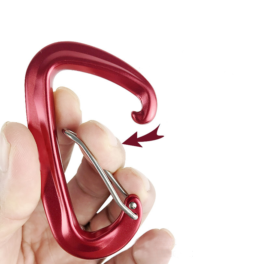 Karabińczyk, lekkie, wytrzymał – Carabiners Aluminum 12Kn Heavy Duty recenzja i cena