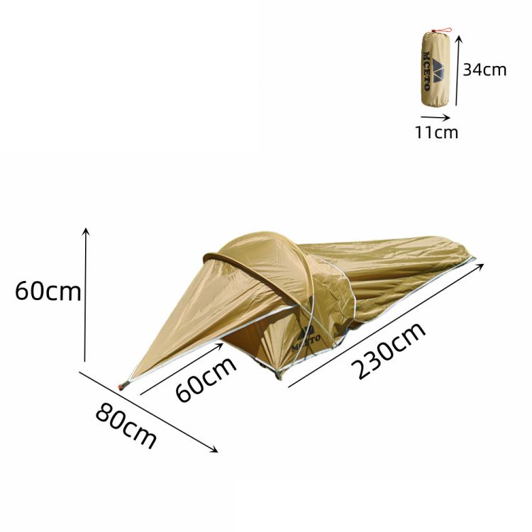Ultralekki namiot bivakowy jed – Ultralight Bivy Tent 1 Person Waterproof recenzja i cena