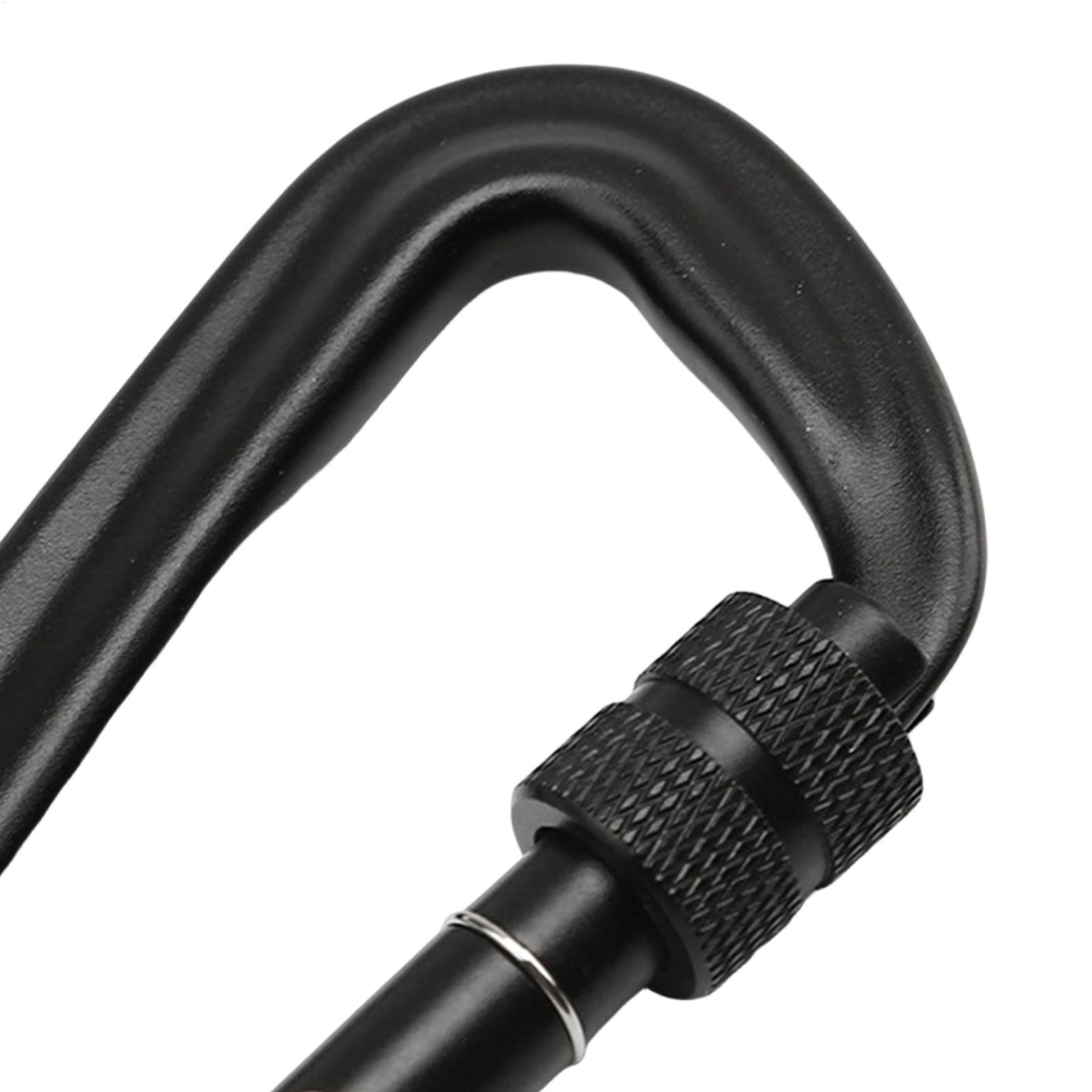 Karabińczyki z blokadą typu D, – Carabiners Aluminum 12Kn Heavy Duty recenzja i cena