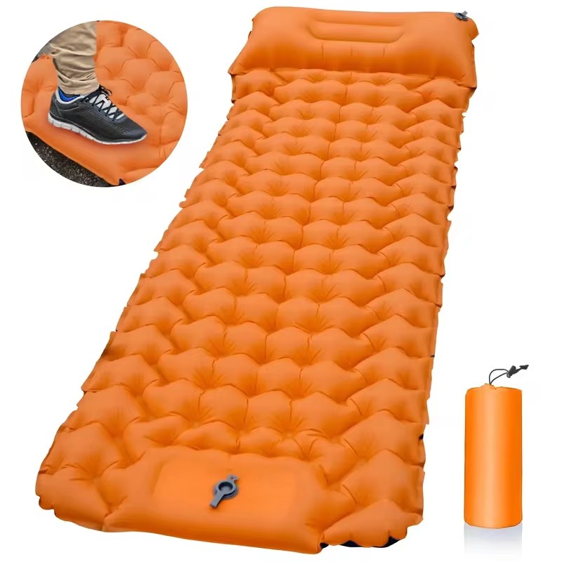 Przenośny, nadmuchiwany matera – Camping Air Mattress Built In Pump recenzja i cena