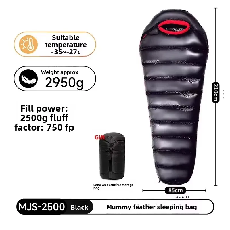4-sezonowy ultralekki śpiwór t – Sleeping Bag 4 Season Down Winter recenzja i cena
