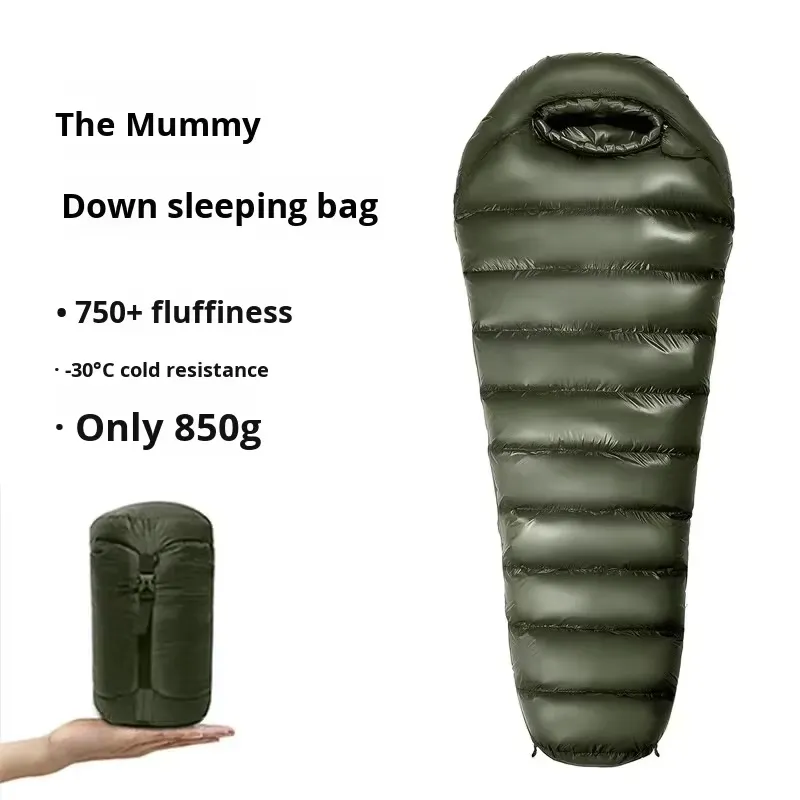 4-sezonowy ultralekki śpiwór t – Sleeping Bag 4 Season Down Winter recenzja i cena