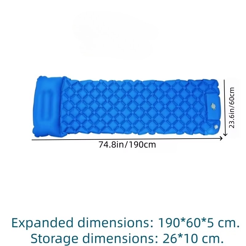 Samonapowietrzny materac dmuch – Camping Air Mattress Built In Pump recenzja i cena
