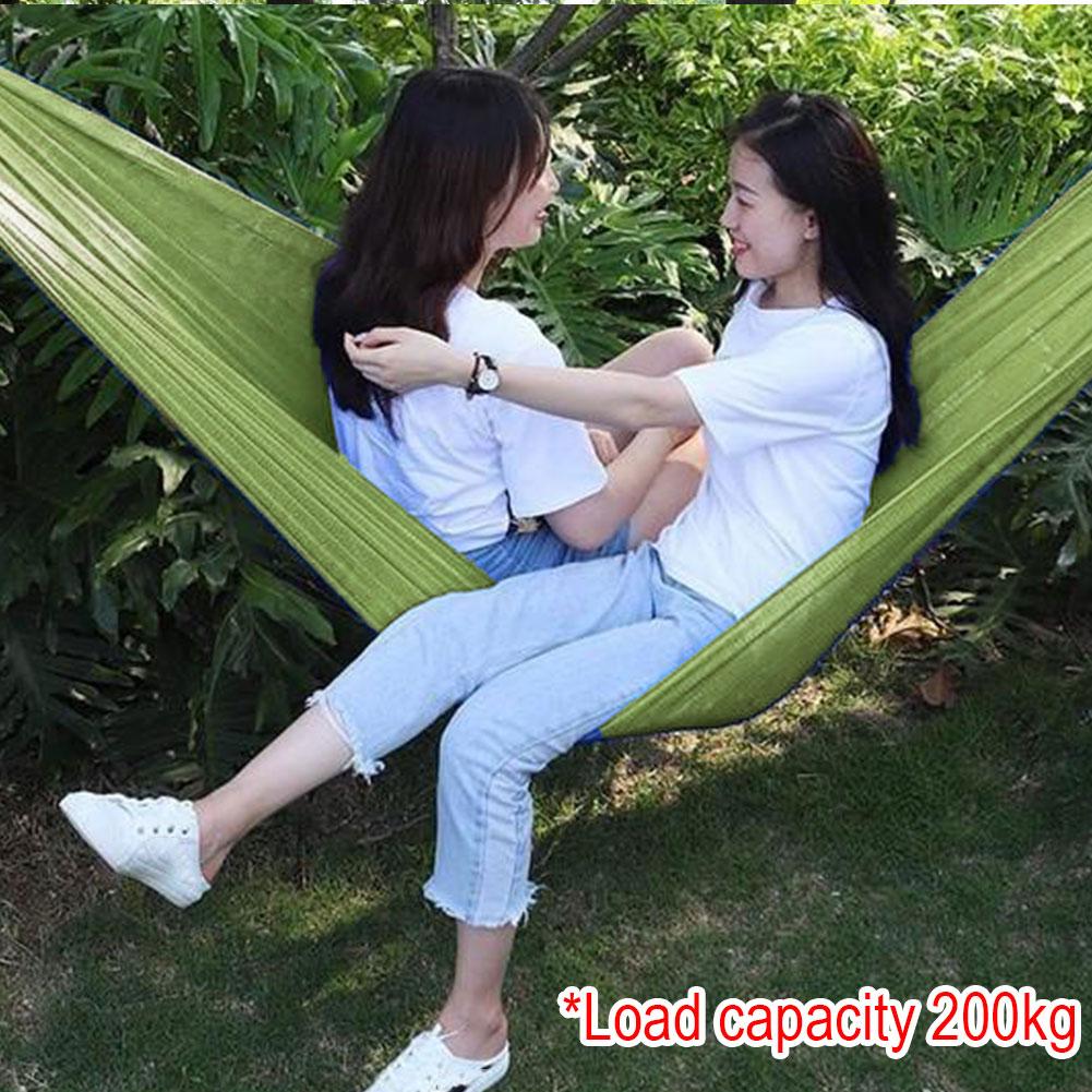 Przenośny nylonowy hamak z tka – Double Hammock Portable Parachute Nylon recenzja i cena