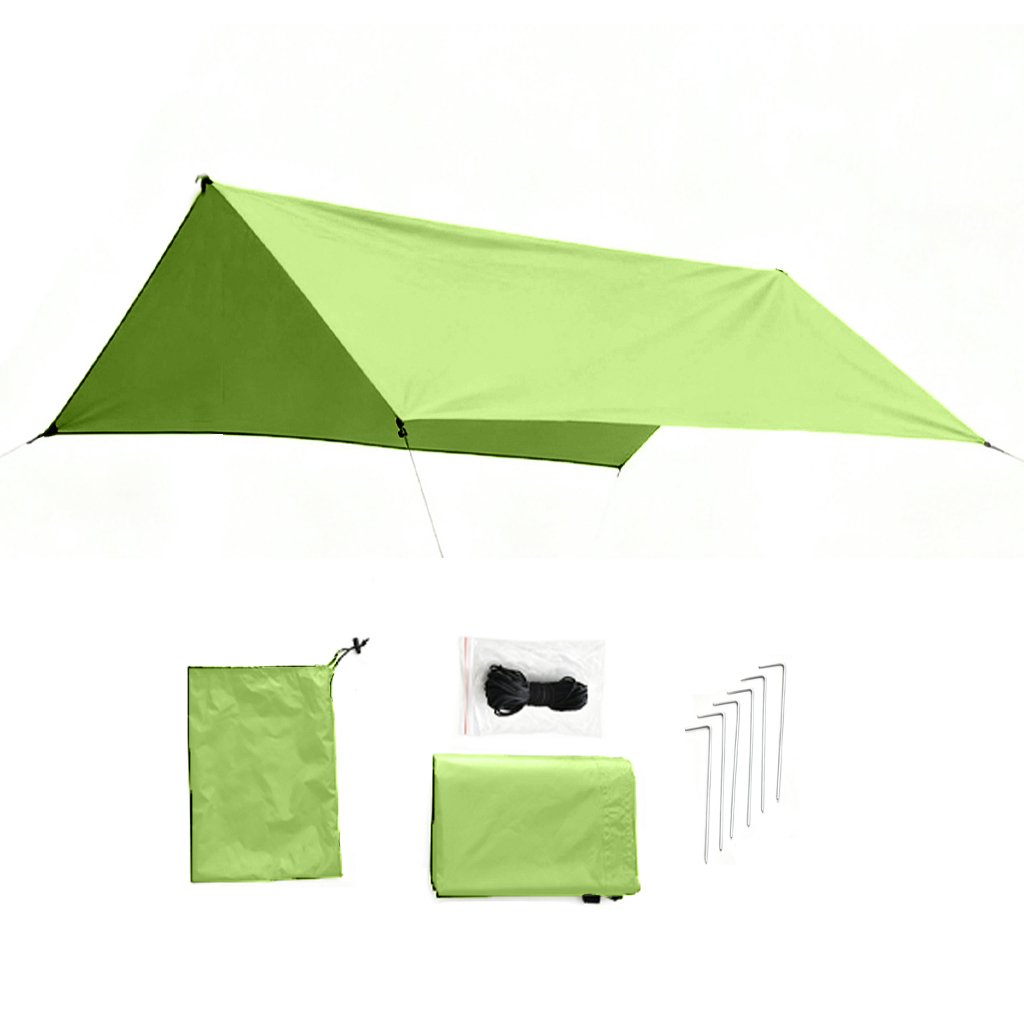 Plandeka kempingowa 3x3 m, wod – Hammock Rain Fly Tarp Waterproof 3X3M recenzja i cena