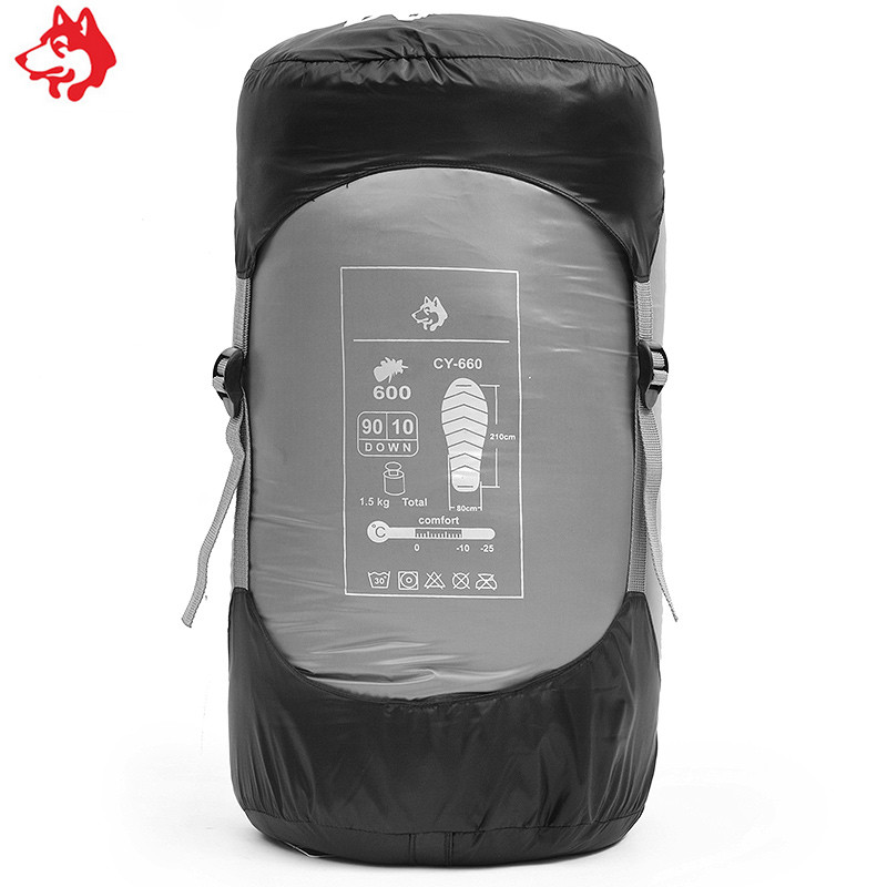 Król dżungli CY660 4 sezony 3  – Sleeping Bag 4 Season Down Winter recenzja i cena