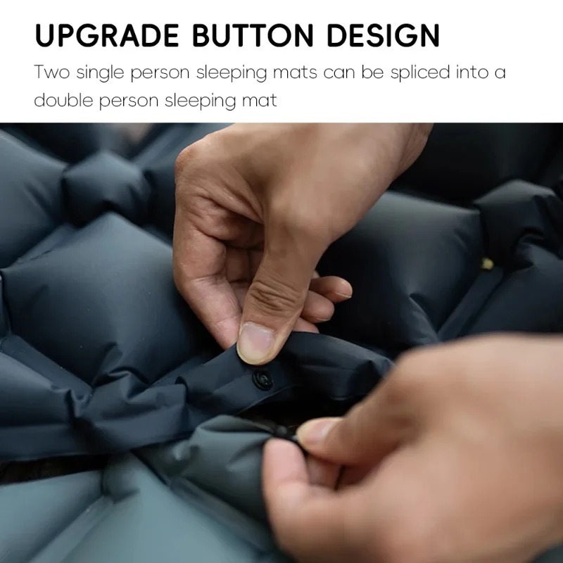 Nadmuchiwane maty kempingowe M – Inflatable Camping Sleeping Pad Pillow recenzja i cena