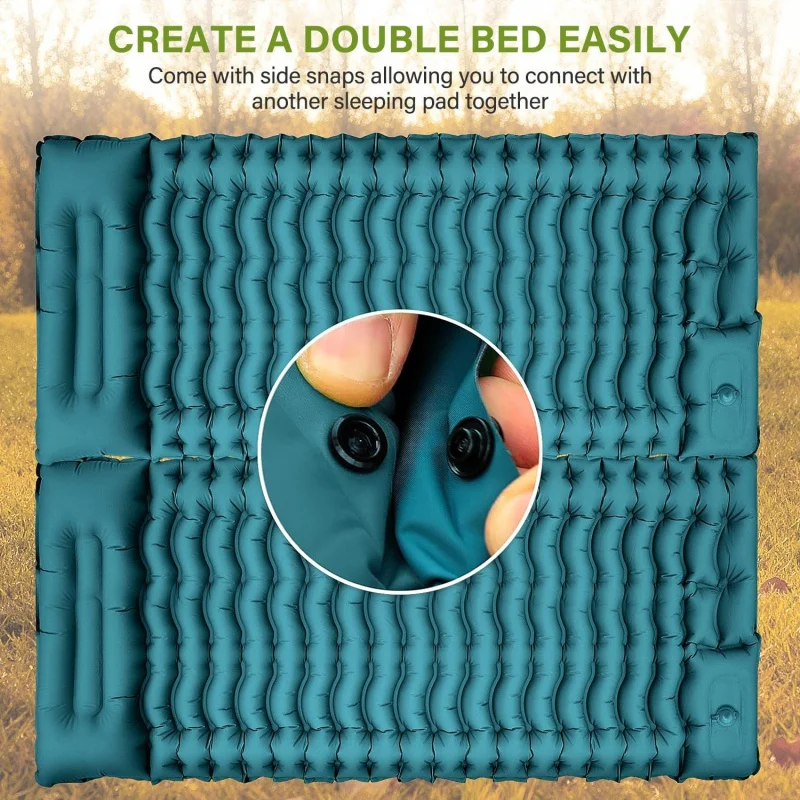 Nowa, nadmuchiwana mata do spa – Inflatable Camping Sleeping Pad Pillow recenzja i cena