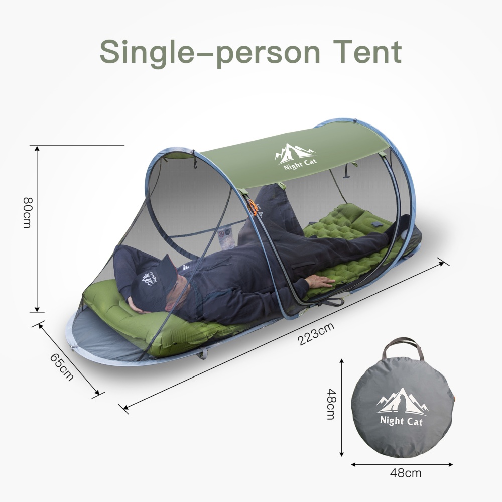 Namiot przeciw komarom Night C – Camping Hammock With Mosquito Net Rainfly recenzja i cena