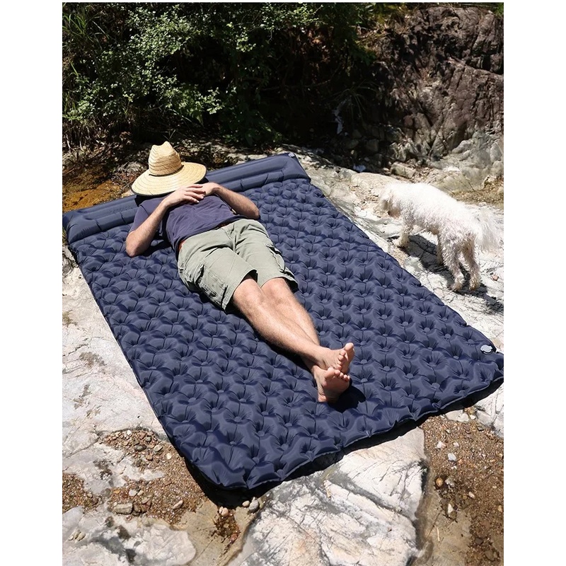 Wodoodporna, składana mata do  – Camping Air Mattress Built In Pump recenzja i cena