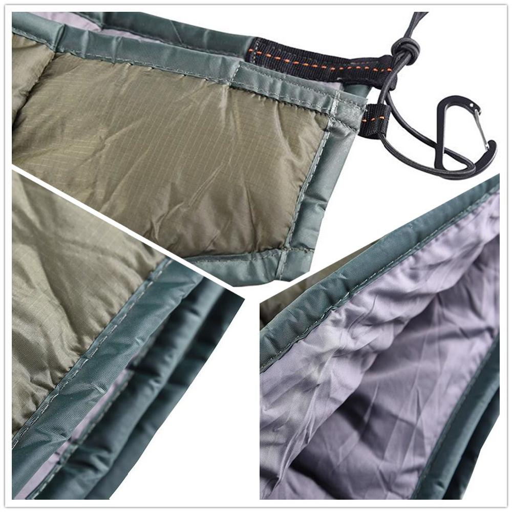 Outdoor Winter ciepły śpiwór h – Underquilt For Camping Hammock Cold Weather recenzja i cena