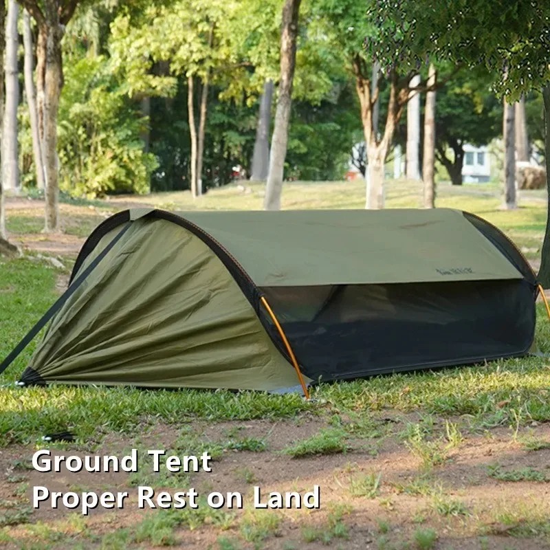 Hamak Campingowy na Zewnątrz z – Camping Hammock With Mosquito Net Rainfly recenzja i cena